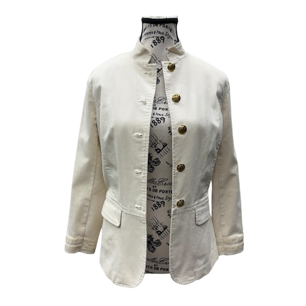 Lauren Ralph Lauren Cream Light Jacket Blazer